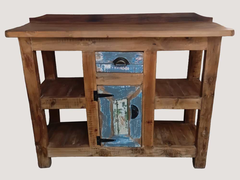 Sideboard - Blue and Grey